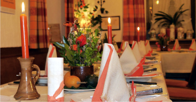 Gaststube im Bauernstil